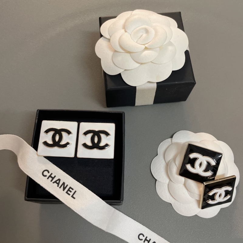 Ch*el earrings